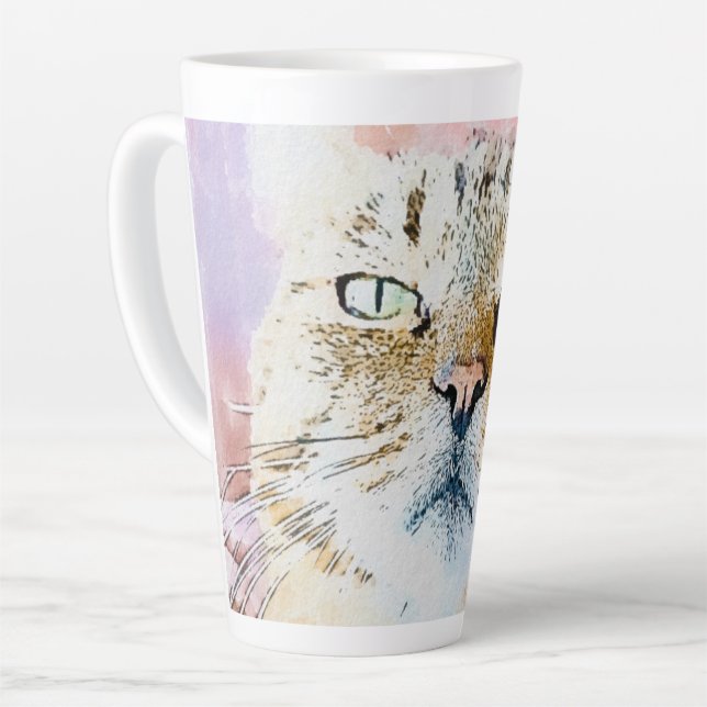 Caneca De Café Latte Simba, o Rei Listrado (Ângulo esquerdo)