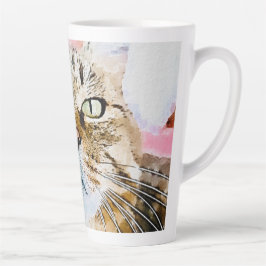 Caneca De Café Latte Simba the Striped King