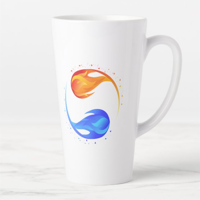 Caneca De Café Latte Símbolo de amor- (Direita)