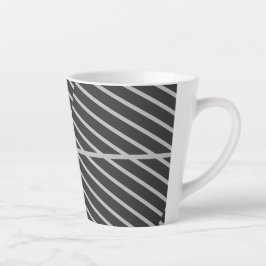Caneca De Café Latte Simple and elegant graphic coffee mug