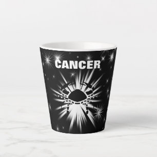 Caneca De Café Latte sinal de cancer