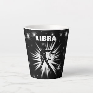 Caneca De Café Latte Sinal de Libra