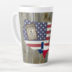 Caneca De Café Latte Sinal de Tampas de Tampas com Estrela Única do Te