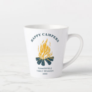 Caneca De Café Latte Sindicato da Família Feliz Camarões Personalizado