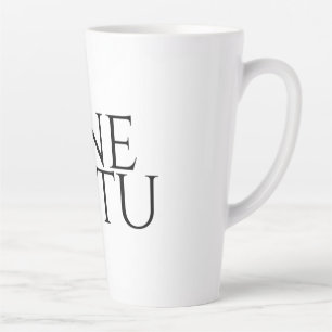 Caneca De Café Latte Sine Metu - Sem Medo