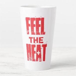 Caneca De Café Latte Sinta o Calor