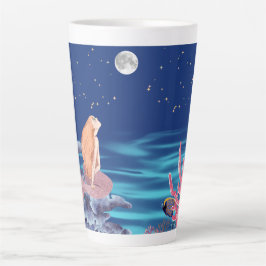 Caneca De Café Latte sirena