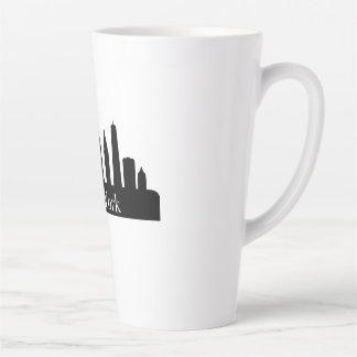 Caneca De Café Latte Skyline New York
