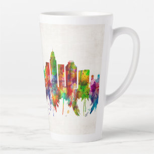Caneca De Café Latte Skyline San Antonio Texas