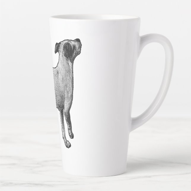 Caneca De Café Latte Skywatch Pup Específico (Direita)