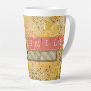 Caneca De Café Latte Smile Latte Mug
