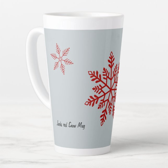 Caneca De Café Latte Snow Mug (Ângulo esquerdo)
