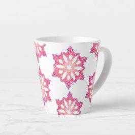 Caneca De Café Latte Snowflake Latte Mug