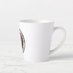 Caneca De Café Latte Só preciso de café e do meu Yorkie. Citação engraç