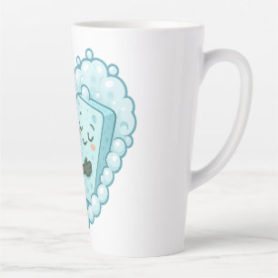 Caneca De Café Latte Soapy Love - Sponge & Dish Soap