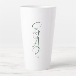 Caneca De Café Latte Soar Latte Mug