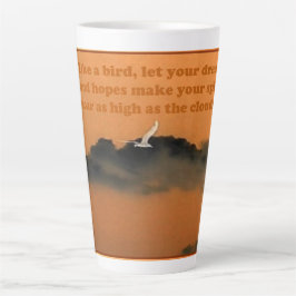 Caneca De Café Latte Soar, Para Mais