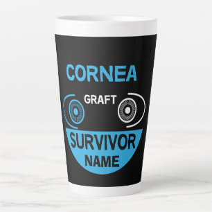 Caneca De Café Latte Sobrevivência do transplante da córnea do veio da 