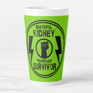 Caneca De Café Latte Sobrevivência do transplante renal