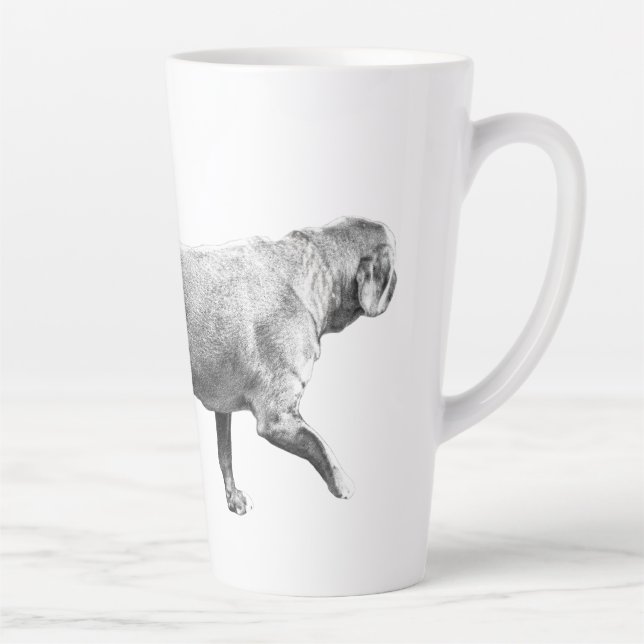 Caneca De Café Latte soft frost stride (Direita)