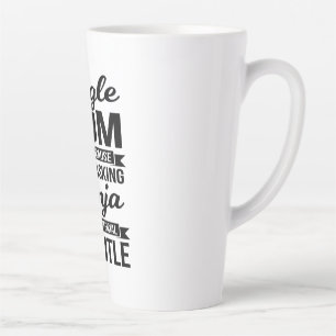 Caneca De Café Latte Solteiro Mãe Multitarefa Ninja