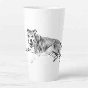 Caneca De Café Latte Sorriso Fácil, Curva Suave