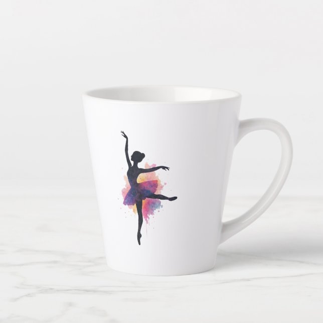 Caneca De Café Latte Soul Dance – Balé Sonhador (Direita)