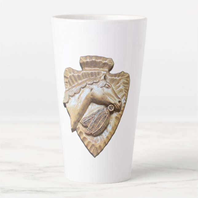 Caneca De Café Latte Spade Horsey  (Frente)