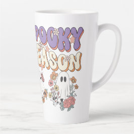 Caneca De Café Latte Spook-tacular Savings on Halloween Gear!