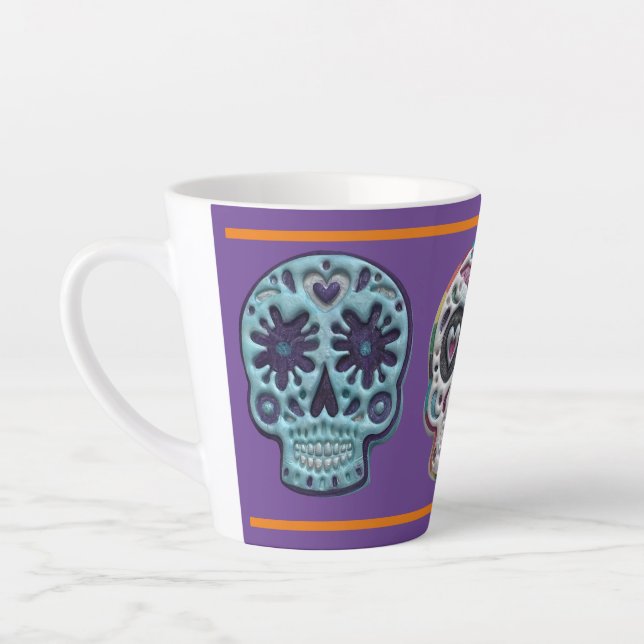 Caneca De Café Latte Spooky Brew Mug (Esquerda)