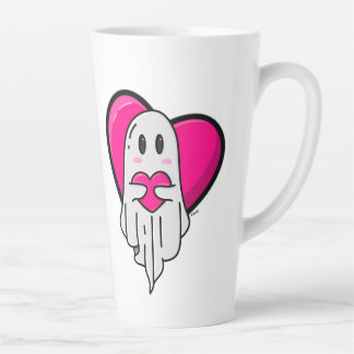 Caneca De Café Latte Spooky Love Ghost Mug