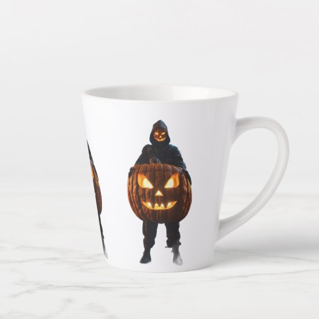 Caneca De Café Latte Spooky Season Coffee Mug – Halloween Edition (Direita)
