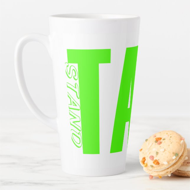 Caneca De Café Latte Stand Tall Mug (In Situ)