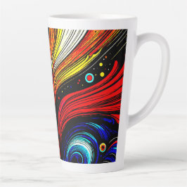 Caneca De Café Latte Star Kissed Night