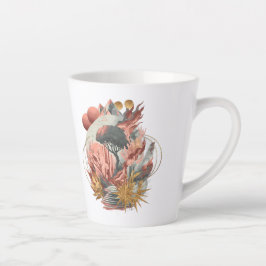 Caneca De Café Latte Stardust Bloqueio Sobre Etapas Cósmicas