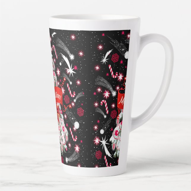 Caneca De Café Latte Starry Night (Direita)
