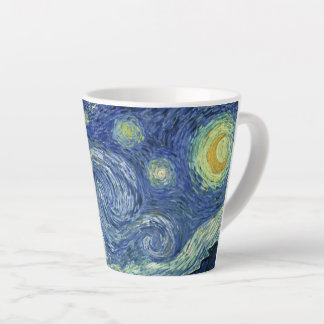Caneca De Café Latte Starry Night-Vincent van Gogh Small