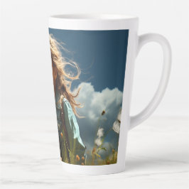 Caneca De Café Latte Storm of Hope