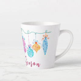 Caneca De Café Latte String Ornaments Latte Mug