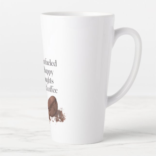 Caneca De Café Latte Stylish Coffee Mug – Premium Ceramic Cup for Coffe (Direita)