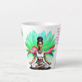 Caneca De Café Latte Sua Comida Sabedoria Latte Mug