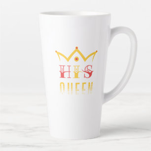 Caneca De Café Latte Sua Rainha