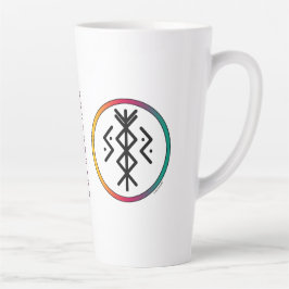 Caneca De Café Latte Sucesso e Prosperidade - Trava Latte