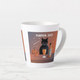 Caneca De Café Latte Suco de Abóbora