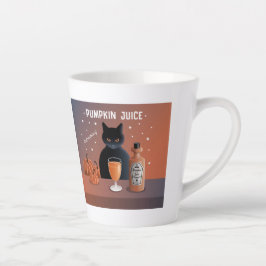 Caneca De Café Latte Suco de Abóbora