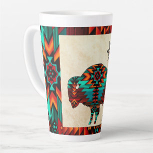 Caneca De Café Latte Sudoeste de Buffalo Latte Mug