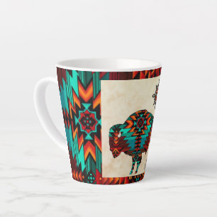Caneca De Café Latte Sudoeste de Buffalo Latte Mug