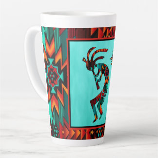 Caneca De Café Latte Sudoeste Kokopelli Latte Mug