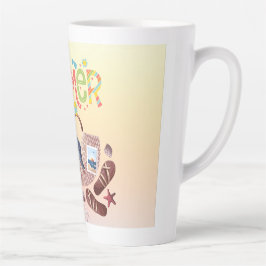 Caneca De Café Latte Summer Latte Mug