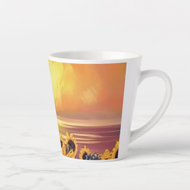 Caneca De Café Latte Sunny Latte Mug (Direita)